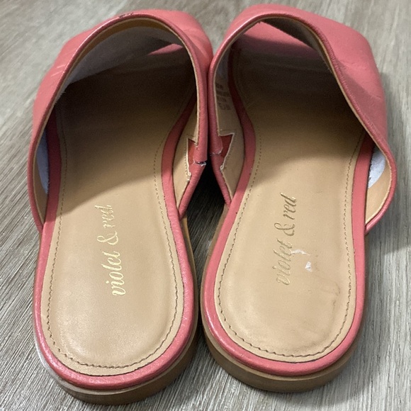 Violet & Red Noella Slides - Picture 6 of 12